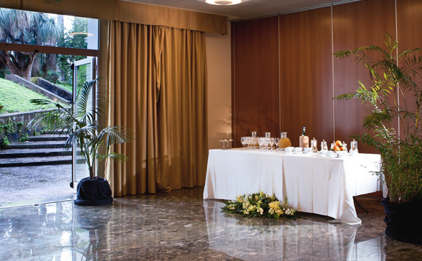 The meeting centre of Parco dei Principi offers a catering service during meeting breaks.